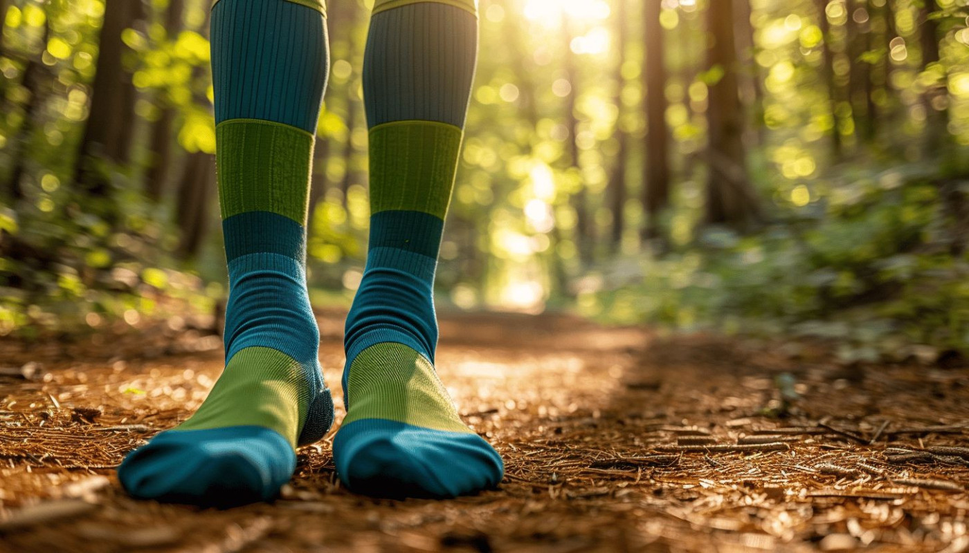 Les avantages des chaussettes hautes de compression pour le trail